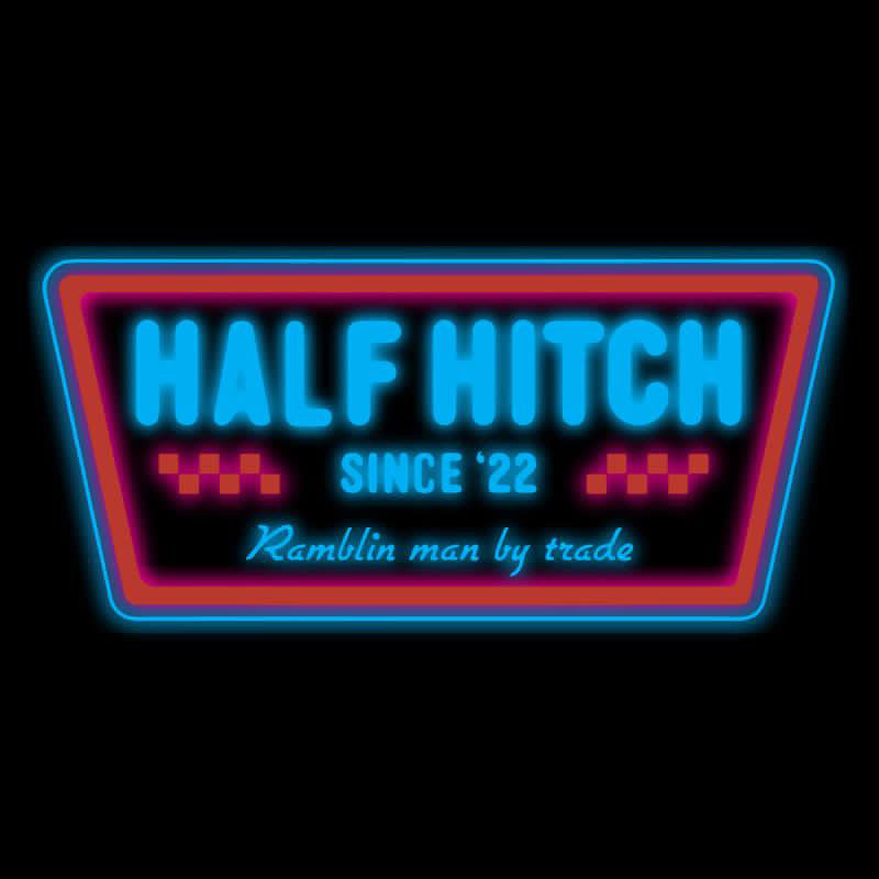 Neon Half Hitch Sticker