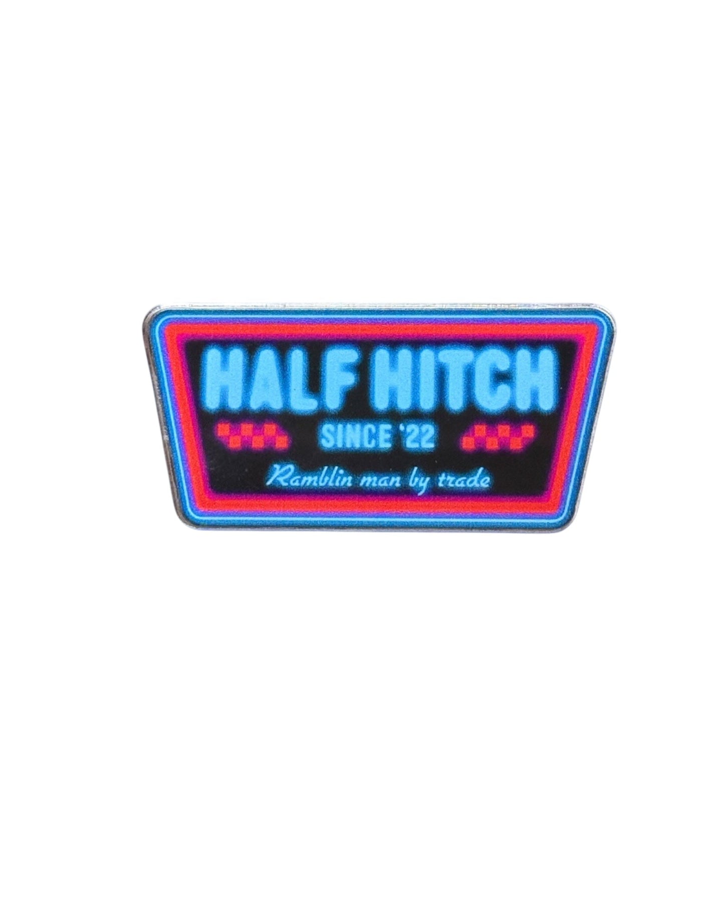 Neon Half Hitch Sticker